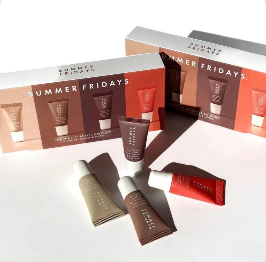 Summer Fridays The Mini Lip Butter Balm Set Winter Moisturizing Lip Balm
Set