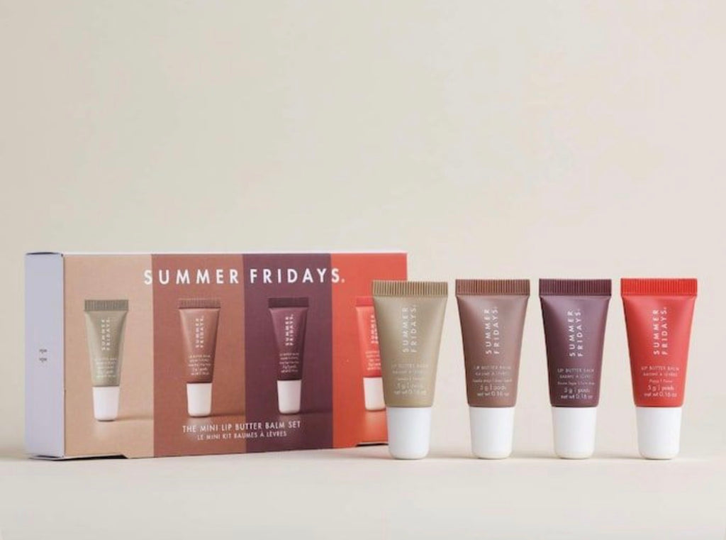 Summer Fridays The Mini Lip Butter Balm Set Winter Moisturizing Lip Balm
Set