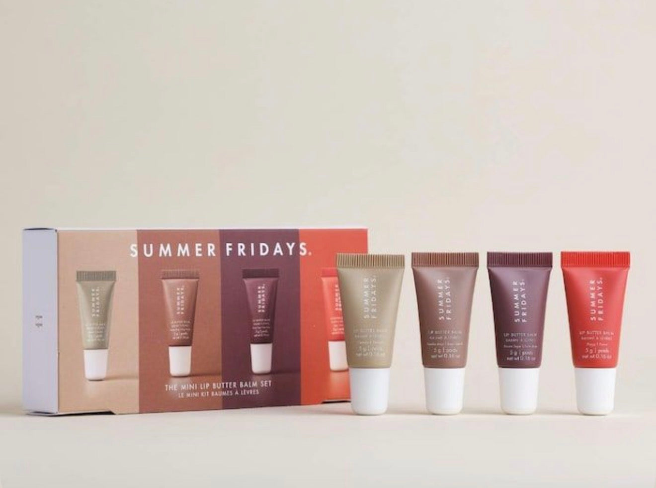 Summer Fridays The Mini Lip Butter Balm Set Winter Moisturizing Lip Balm
Set