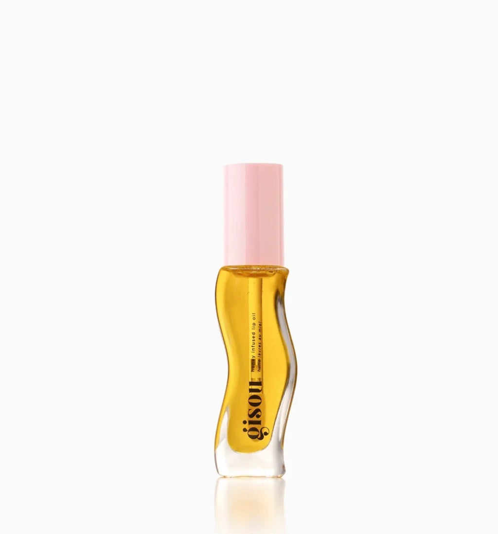 GISOU- A clear, golden lip oil inspired by honey from our Mirsalehi Bee Garden.