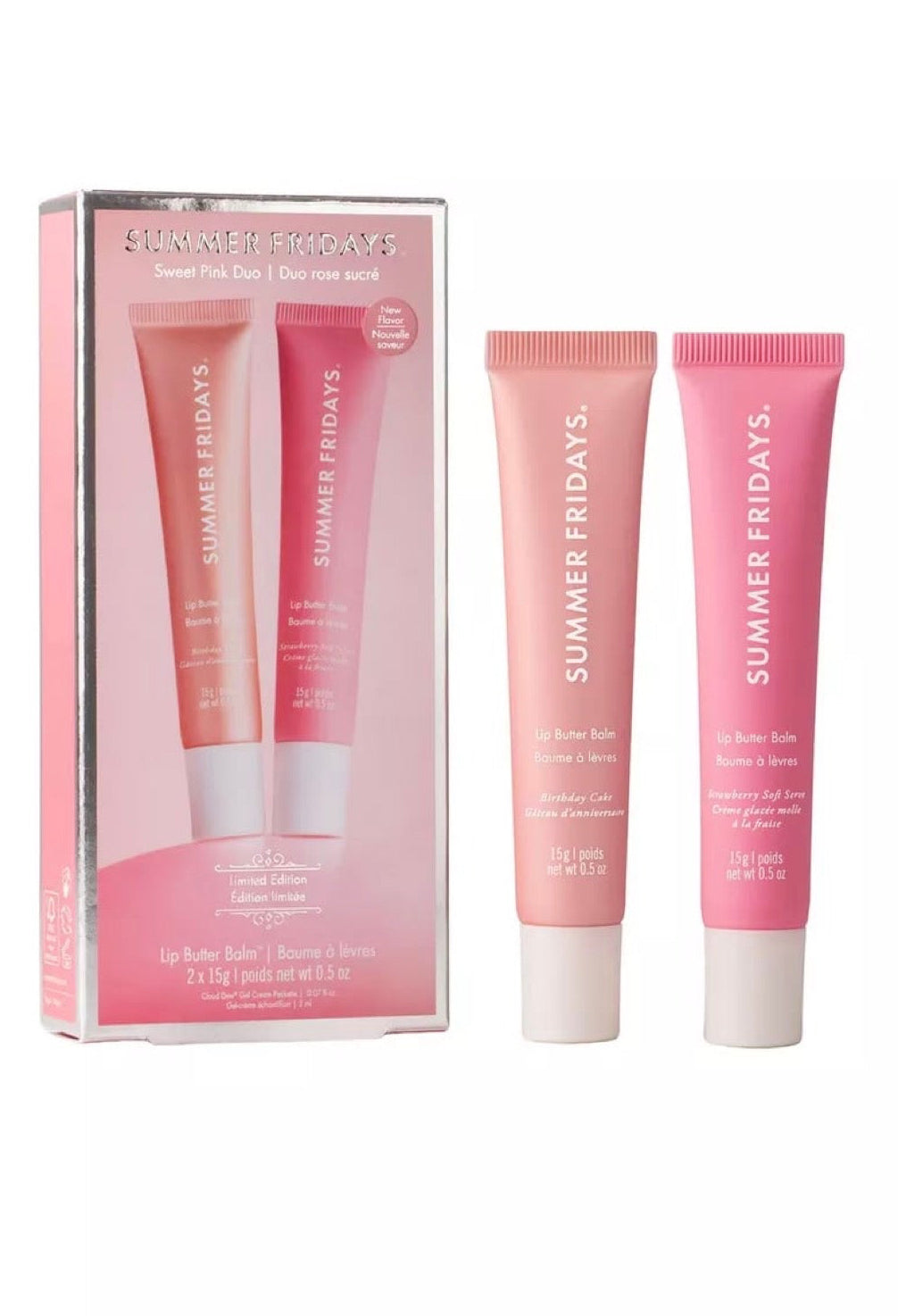 SUMMER FRIDAYS - Sweet Pink Duo