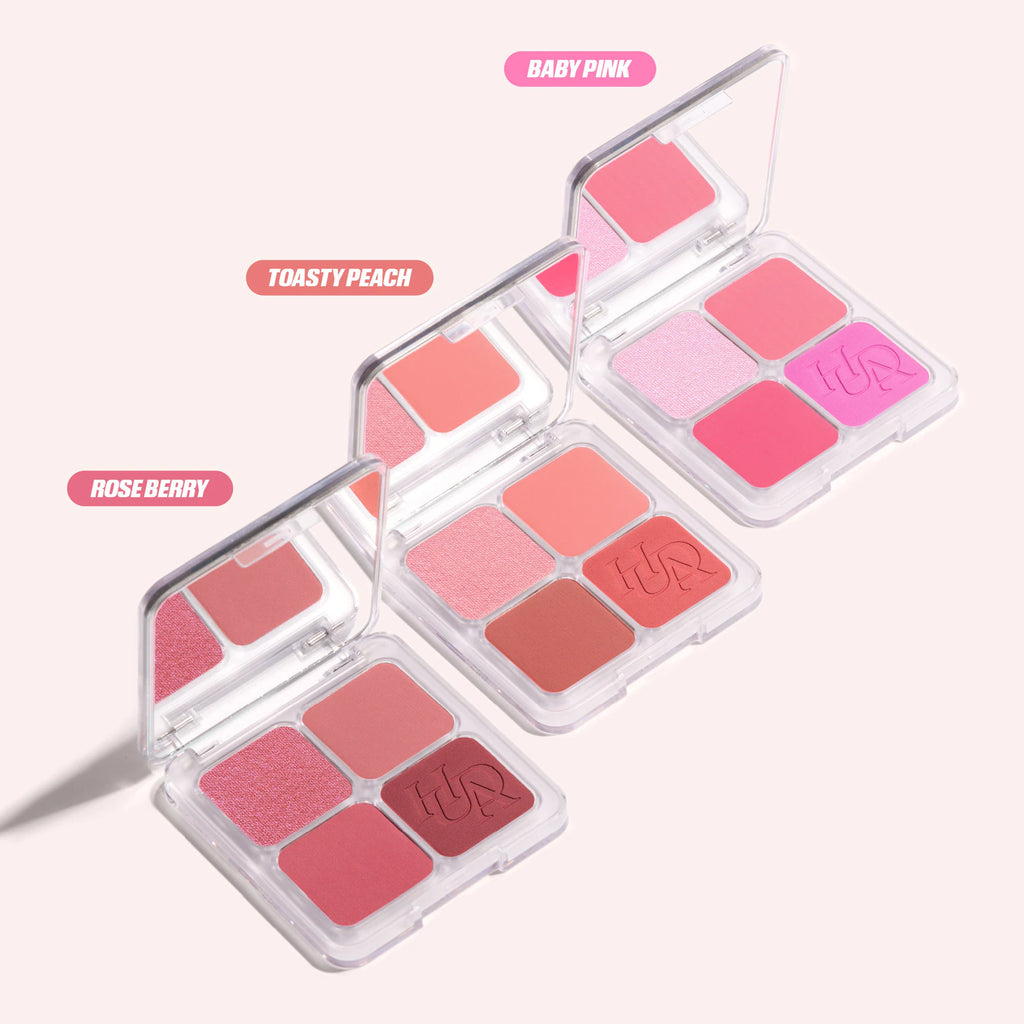 HUDA BEAUTY 
Blush Filter Blurring Blushlighters Palette