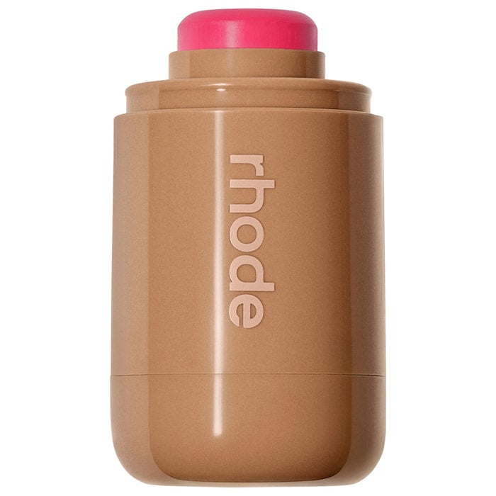 rhode 
Pocket Blush Buildable Hydrating Cream Blush Color: Juice Box - hot pink