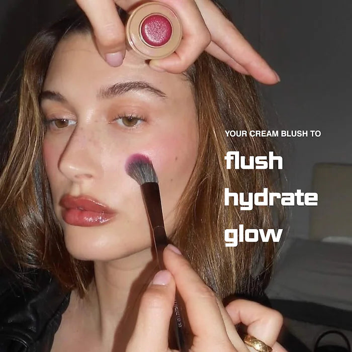 rhode 
Pocket Blush Buildable Hydrating Cream Blush Color: Date Cake plum