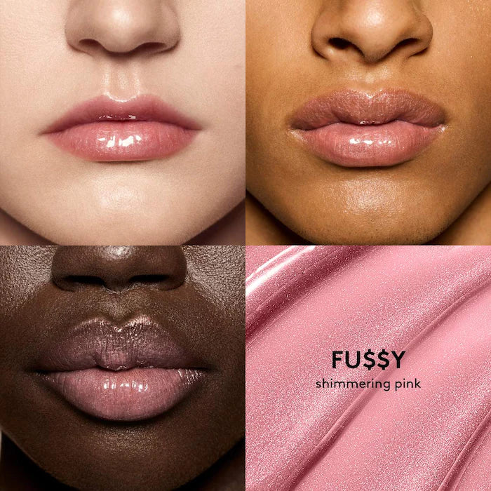 Fenty Beauty by Rihanna 
Gloss Bomb Universal Lip Gloss Luminizer Color: FU$$Y - shimmering pink