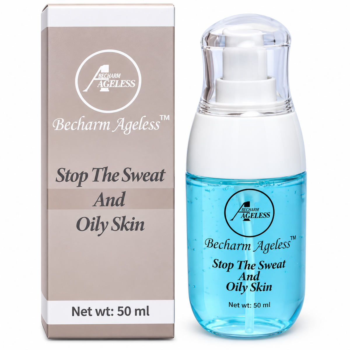 Becham ageless - Stop The Sweat
And
Oily Skin